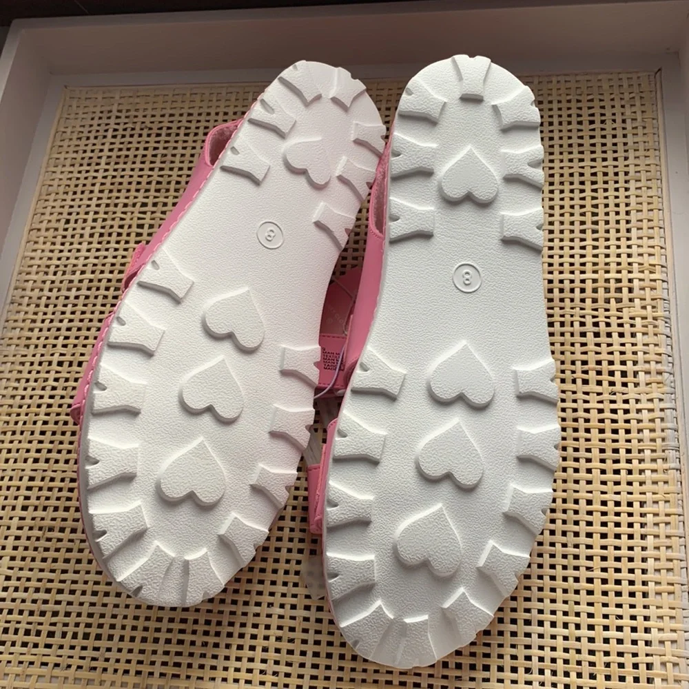 Stoney Clover Lane LIMITED EDITION 2 Strap Sport Sandals in Pink
